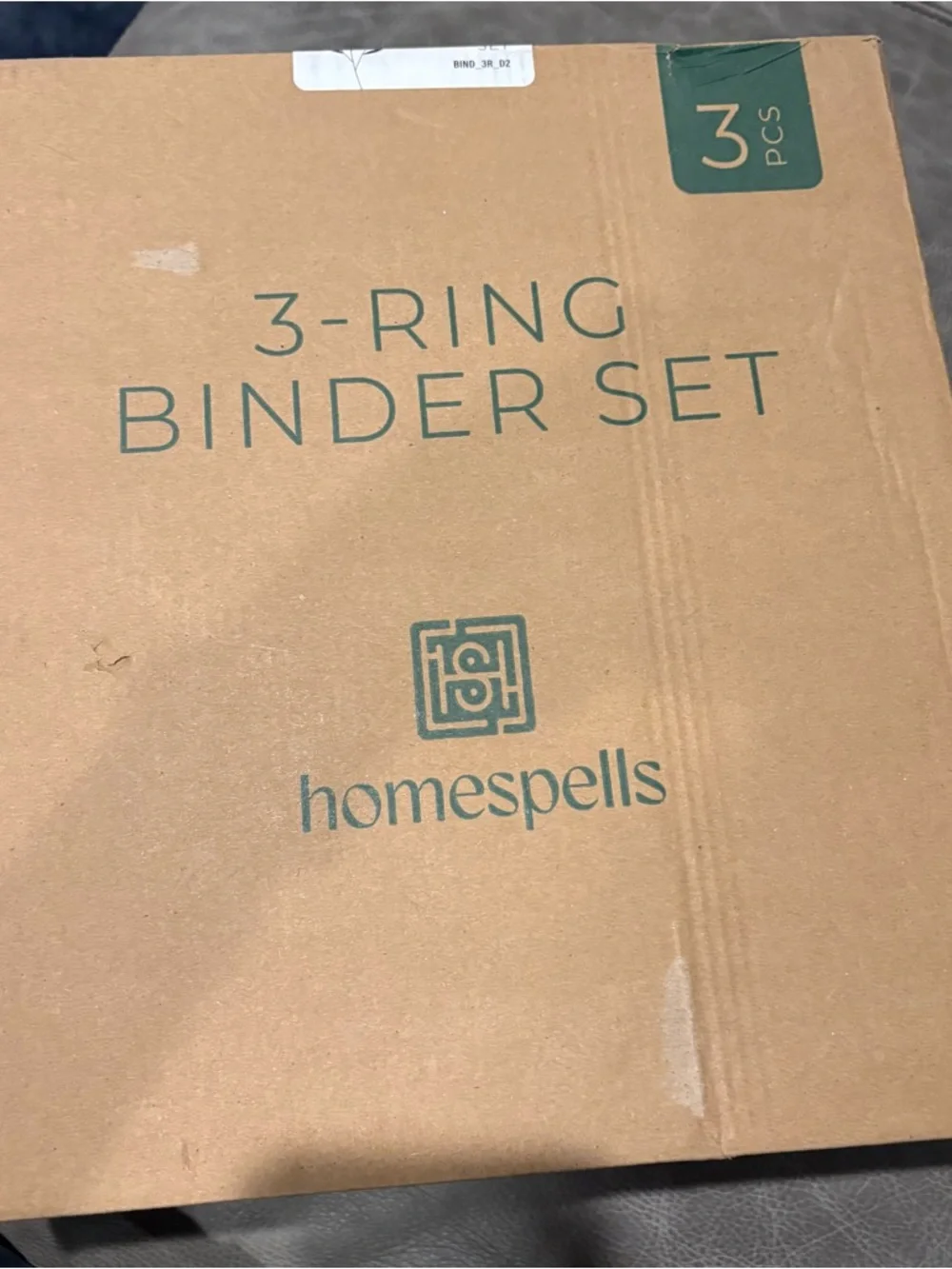 Pastel Decorative 3-Ring Binders - Set of 3 - Picture 4 of 4